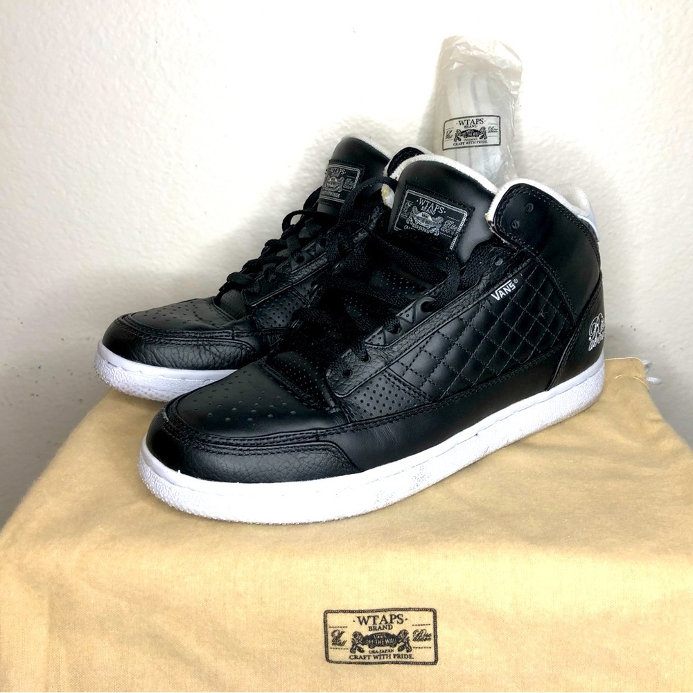 Wtaps x Vans Syndicate Bash Leather mid sk8 high